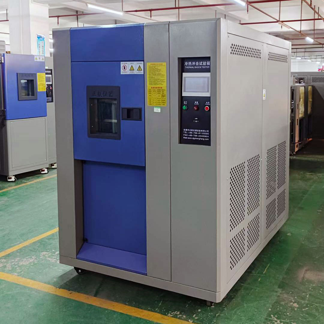 水冷式冷熱沖擊試驗(yàn)箱(-60～150℃)送貨深圳做做連接器客